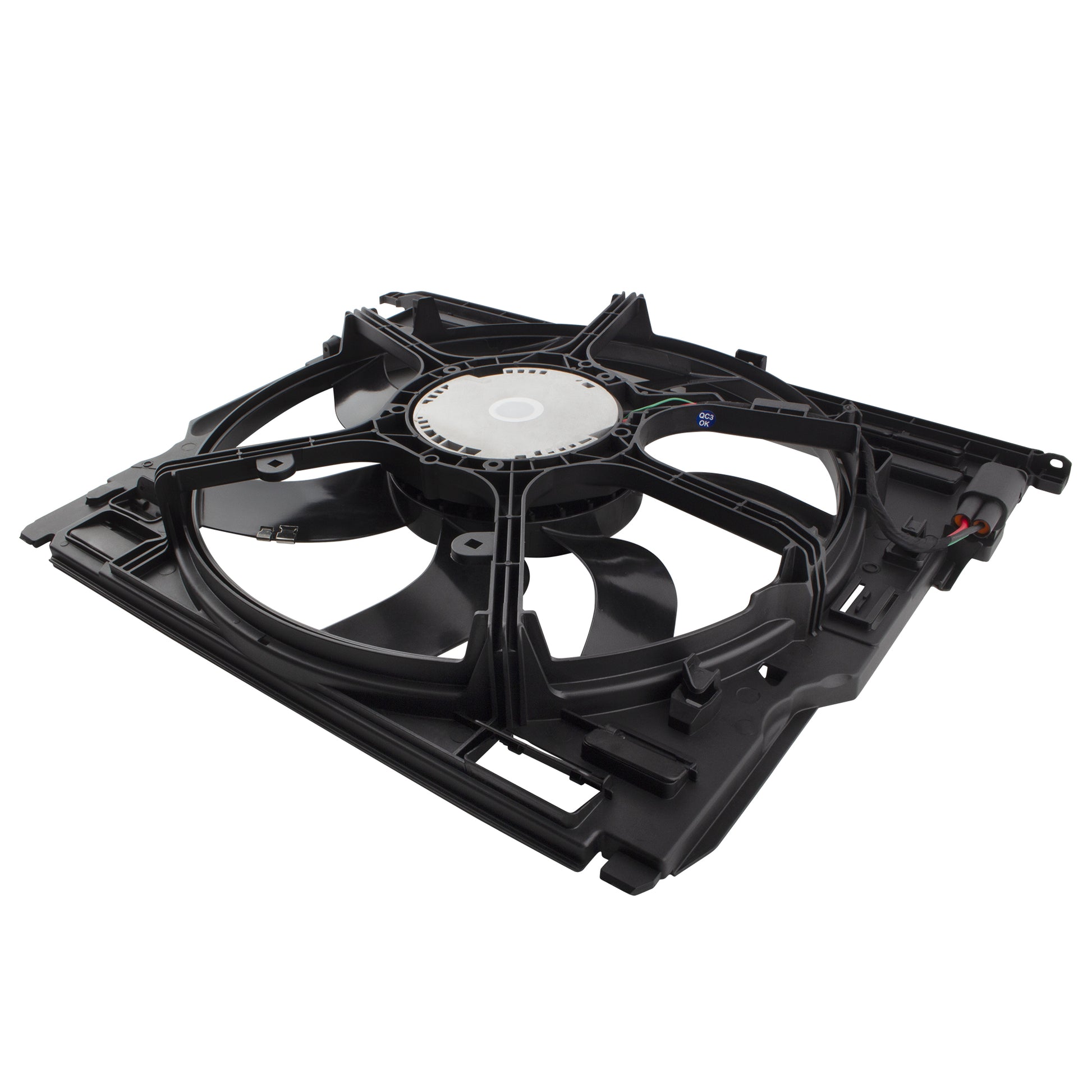 BOXI Radiator Cooling Fan Assembly Fit for BMW 528i 530i 535i xDrive 640i xDrive 740i 740Li xDrive — product photo 5