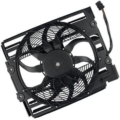 BOXI 621-204 Condenser Cooling Fan Assembly Fits for BMW E39 5Series 528i 2.8L 540i 4.4L 1997 1998 — product photo 6