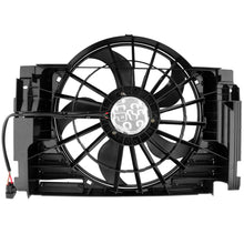 BOXI Auxiliary Condenser Brushless Cooling Fan Assembly Fit for B-M-W X5 3.0L 4.4L 4.6L 4.8L — product photo 2