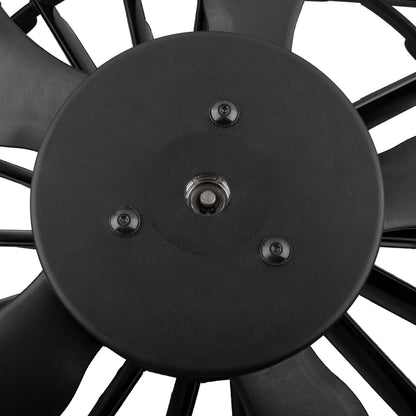 BOXI Auxiliary Condenser Brushless Cooling Fan Assembly Fit for B-M-W X5 3.0L 4.4L 4.6L 4.8L — product photo 5