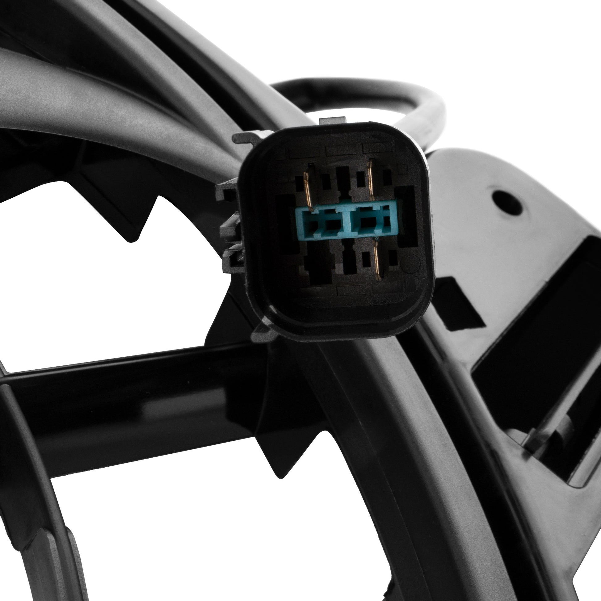 BOXI Auxiliary Condenser Brushless Cooling Fan Assembly Fit for B-M-W X5 3.0L 4.4L 4.6L 4.8L — product photo 6