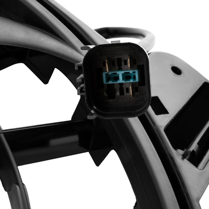 BOXI Auxiliary Condenser Brushless Cooling Fan Assembly Fit for B-M-W X5 3.0L 4.4L 4.6L 4.8L — product photo 6