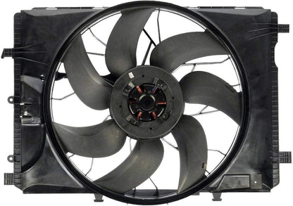 BOXI 621-373 Radiator Brushless Cooling Fan Assembly Fit for Mercedes-Benz W204 C250 C300 C350 C63 — product photo 2
