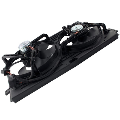 BOXI 620-773 Dual Radiator Cooling Fan Assembly Fits for Volkswagen Beetle 1.8L 1.9L 2.0L 1998-2005 — product photo 4