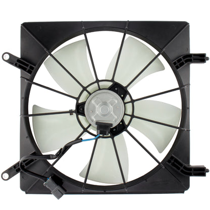 BOXI 620-232 Driver Side Left Radiator Cooling Fan Assembly Fits for Honda Element 2003 2004 2005 — product photo 2