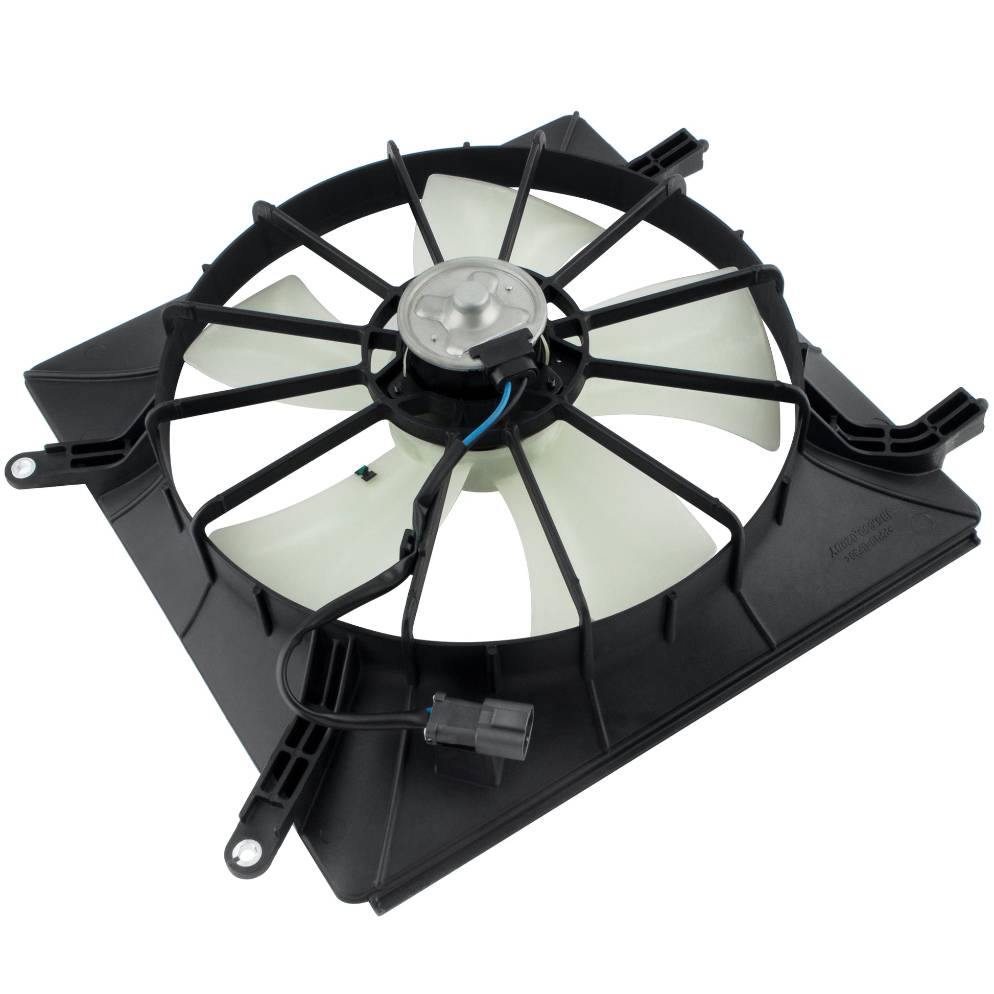 BOXI 620-232 Driver Side Left Radiator Cooling Fan Assembly Fits for Honda Element 2003 2004 2005 — product photo 3