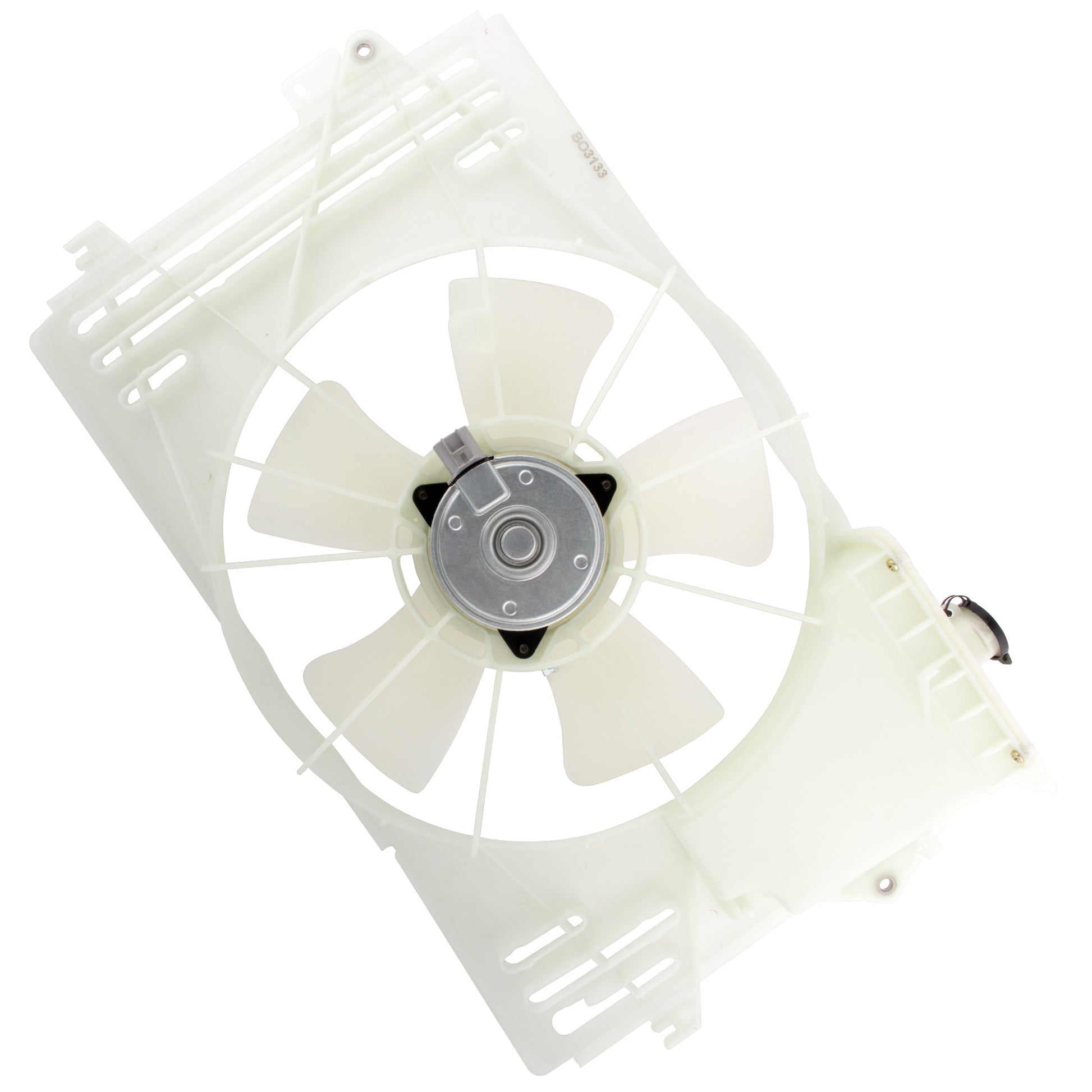 BOXI 620-630 Radiator Cooling Fan Assembly Fits for Pontiac Vibe 2003-2008 for Toyota Corolla — product photo 2