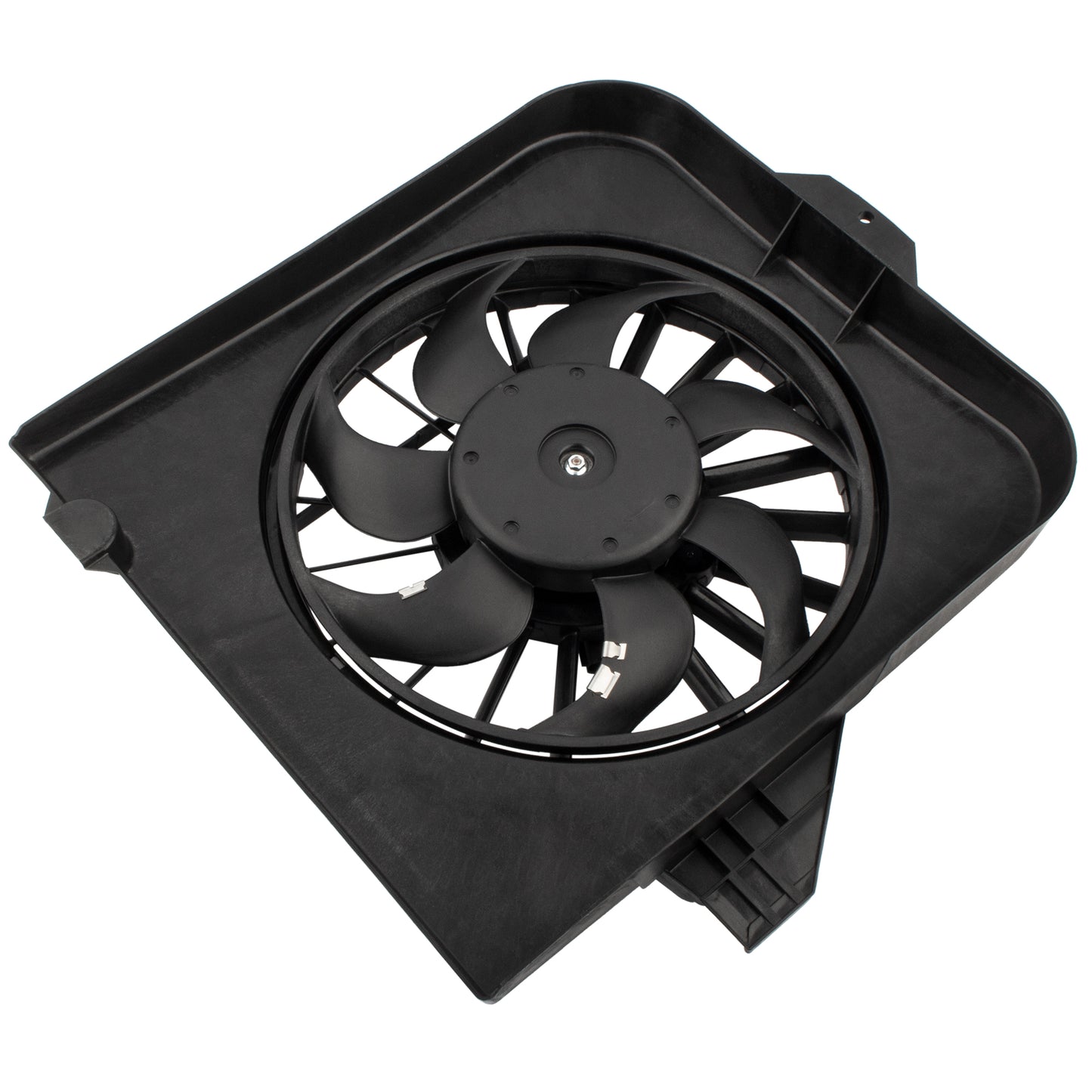 BOXI 620-018 Left Radiator Cooling Fan Assembly fits 2001-2005 DOD-ge Caravan Grand Caravan or Town — product photo 3