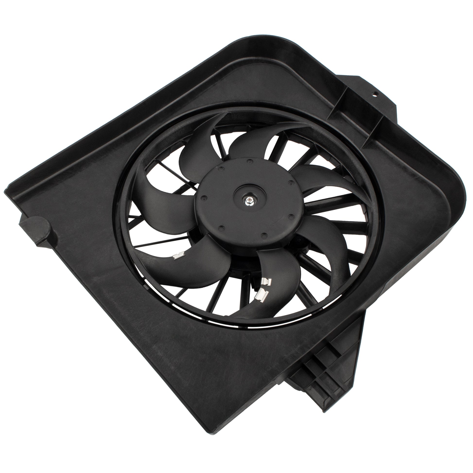 BOXI 620-018 Left Radiator Cooling Fan Assembly fits 2001-2005 DOD-ge Caravan Grand Caravan or Town — product photo 3