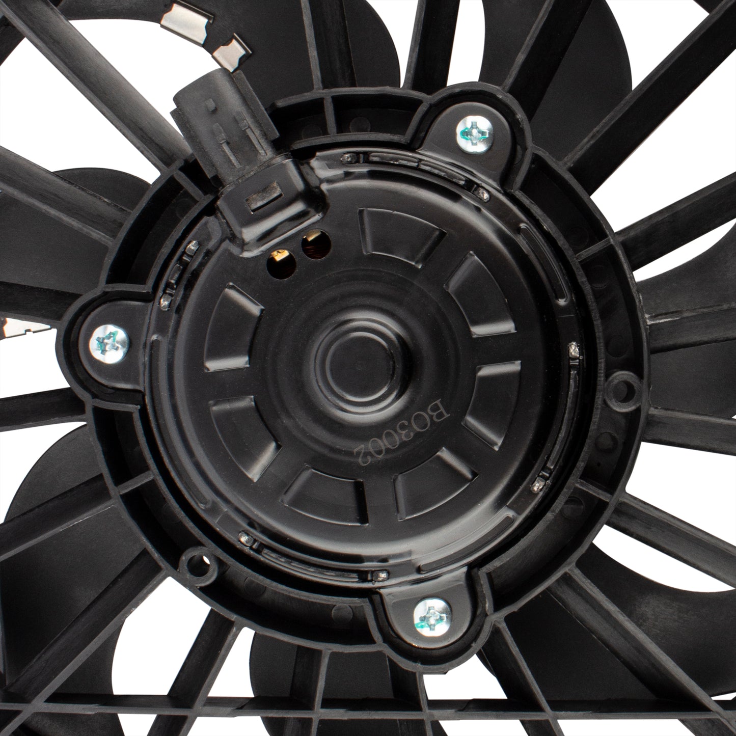 BOXI 620-018 Left Radiator Cooling Fan Assembly fits 2001-2005 DOD-ge Caravan Grand Caravan or Town — product photo 6