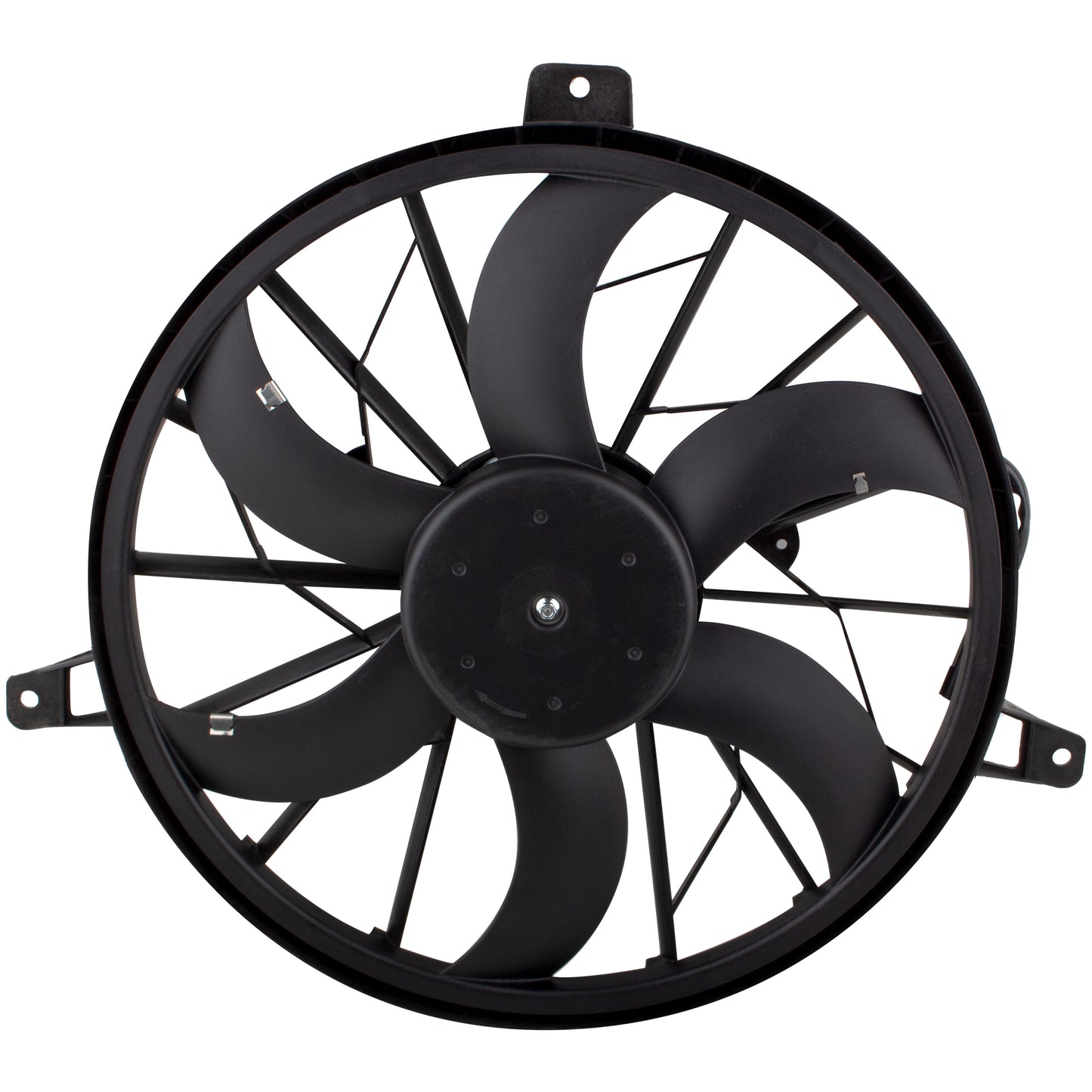 BOXI 620-010 AC Condenser Radiator Cooling Fan Fit for Jeep Grand Cherokee 1999 2000 2001 2002 2003 — product photo 2
