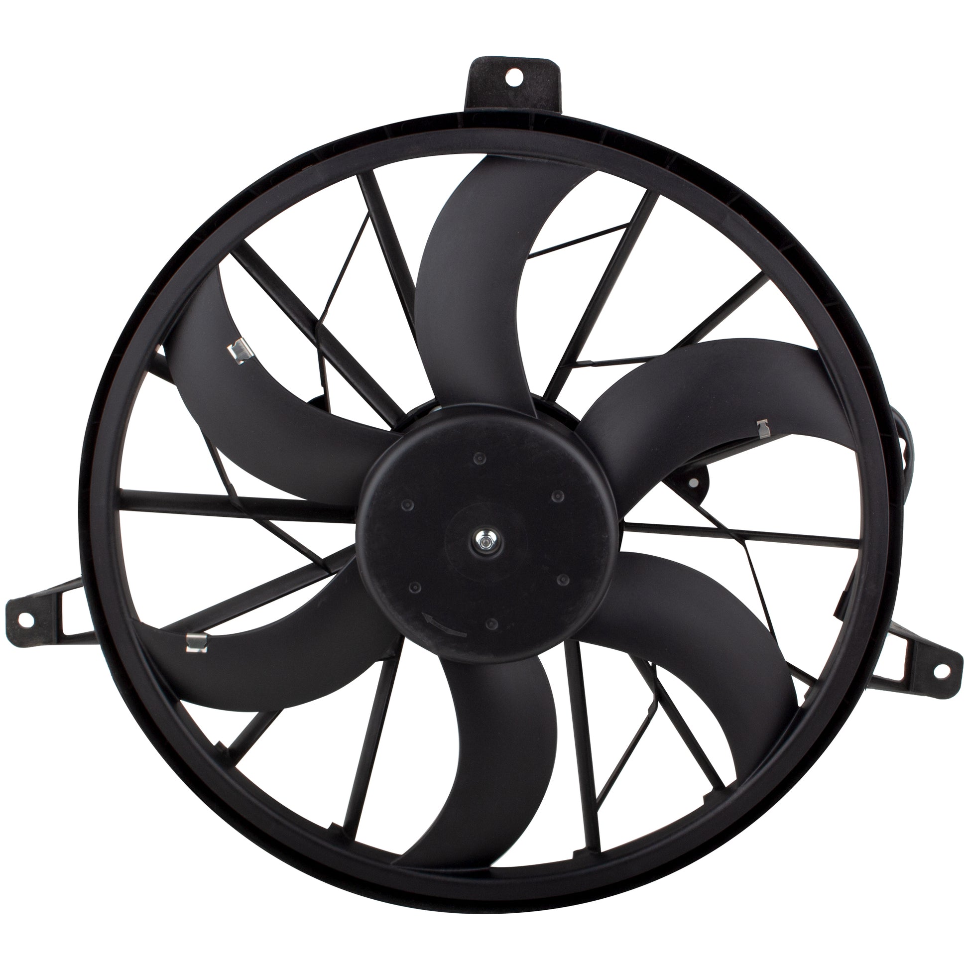 BOXI 620-010 AC Condenser Radiator Cooling Fan Fit for Jeep Grand Cherokee 1999 2000 2001 2002 2003 — product photo 2
