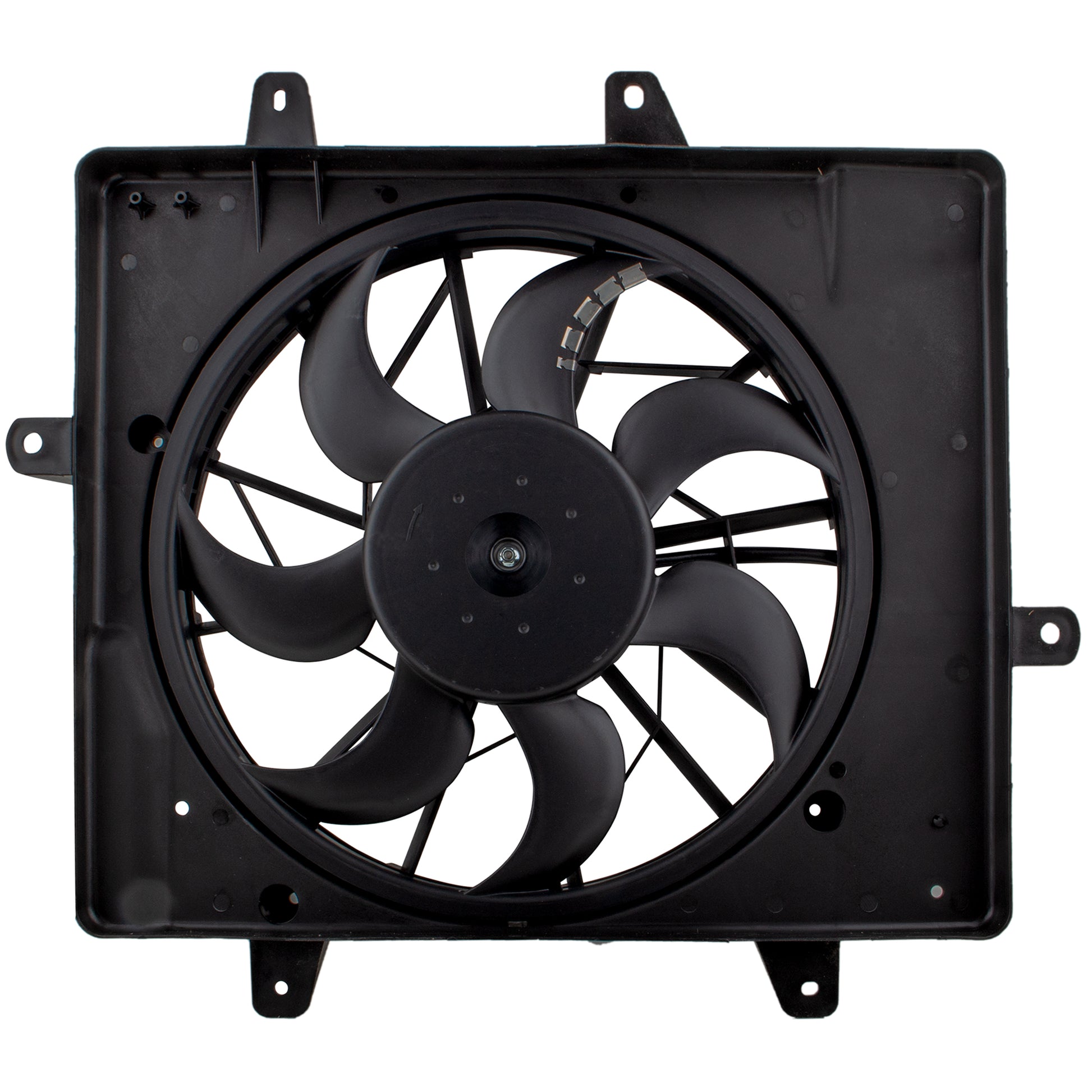 BOXI 620-440 Radiator Condenser Cooling Fan Assembly Fits for Chrysler PT Cruiser 2001-2008 2.4L L4 — product photo 2