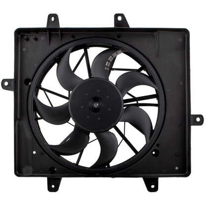 BOXI 620-440 Radiator Condenser Cooling Fan Assembly Fits for Chrysler PT Cruiser 2001-2008 2.4L L4 — product photo 2