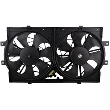 BOXI 620-004 Dual Radiator A/C Condenser Cooling Fan Assembly for Chrysler Concorde 1993-97 / LHS