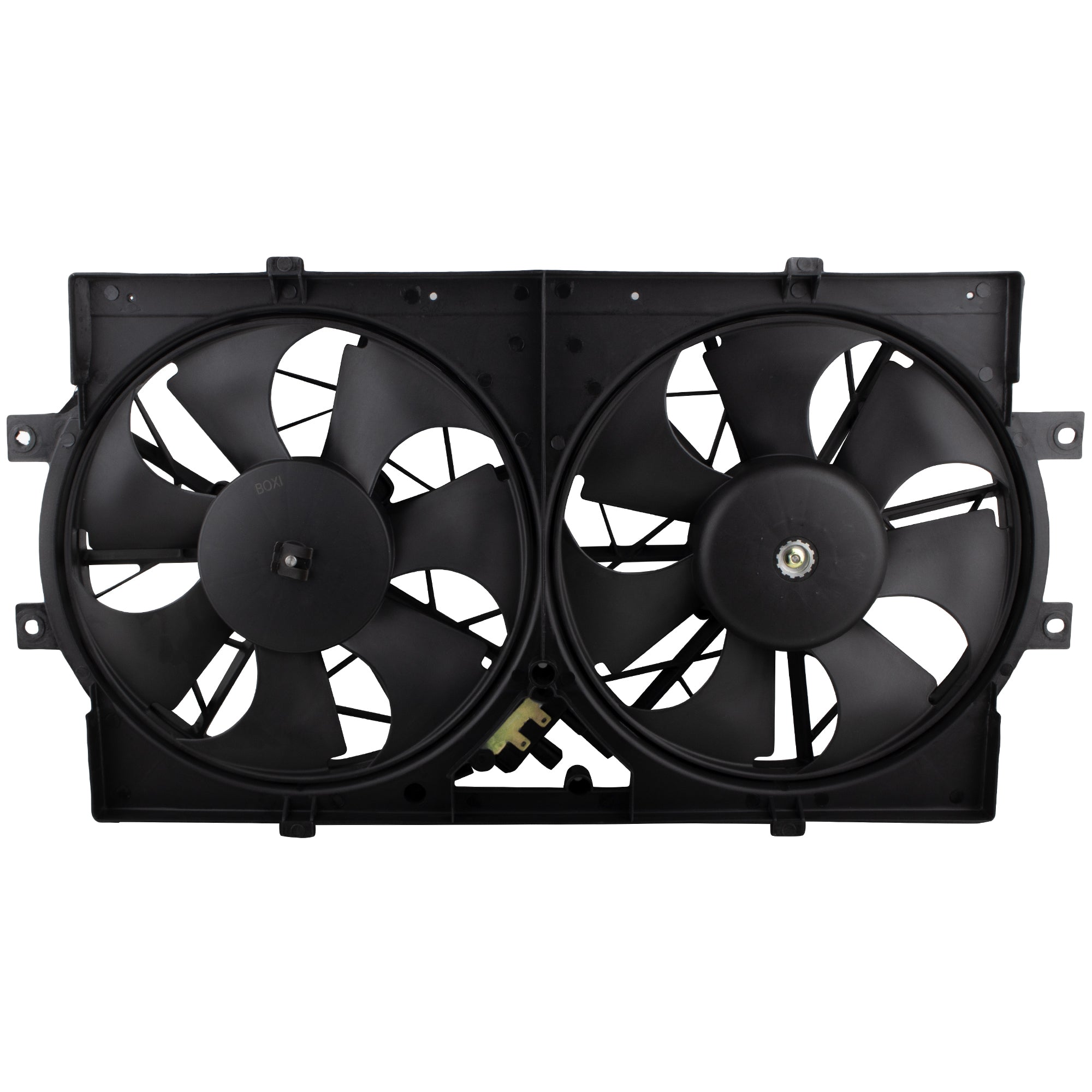BOXI 620-004 Dual Radiator A/C Condenser Cooling Fan Assembly for Chrysler Concorde 1993-97 / LHS
