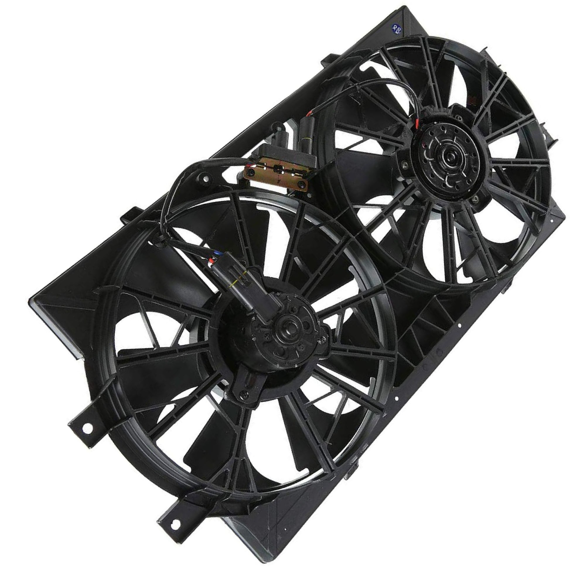 BOXI 620-004 Dual Radiator A/C Condenser Cooling Fan Assembly for Chrysler Concorde 1993-97 / LHS — product photo 2