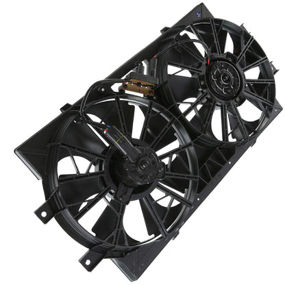 BOXI 620-004 Dual Radiator A/C Condenser Cooling Fan Assembly for Chrysler Concorde 1993-97 / LHS — product photo 2