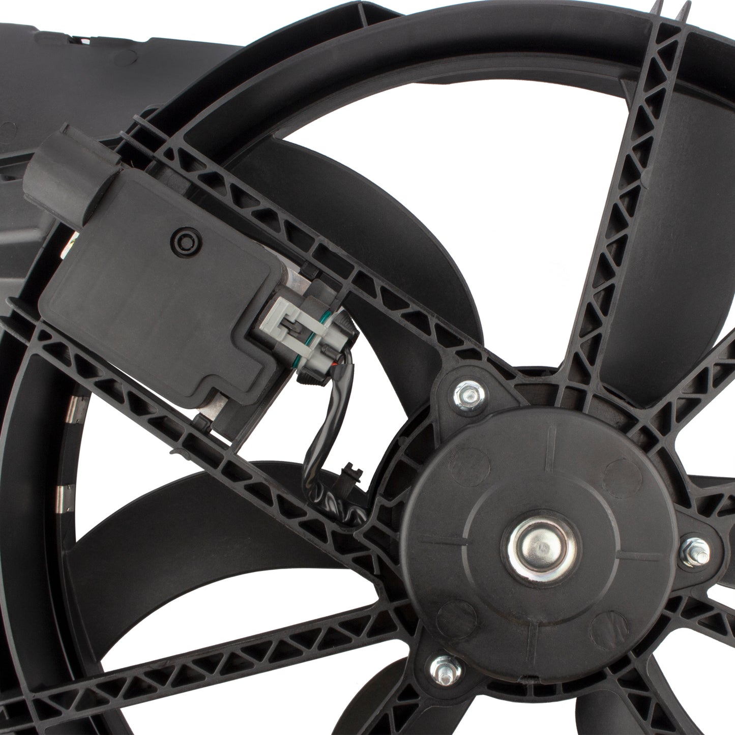BOXI 621-353 Radiator Cooling Fan Assembly Fit for Lincoln Town Car 2005-2011 — product photo 5