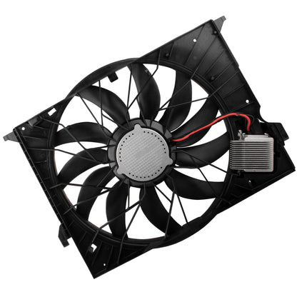 BOXI Engine Radiator Cooling Fan Assembly Compatible with Select Mercedes-Benz Models - E320, E63 — product photo 5
