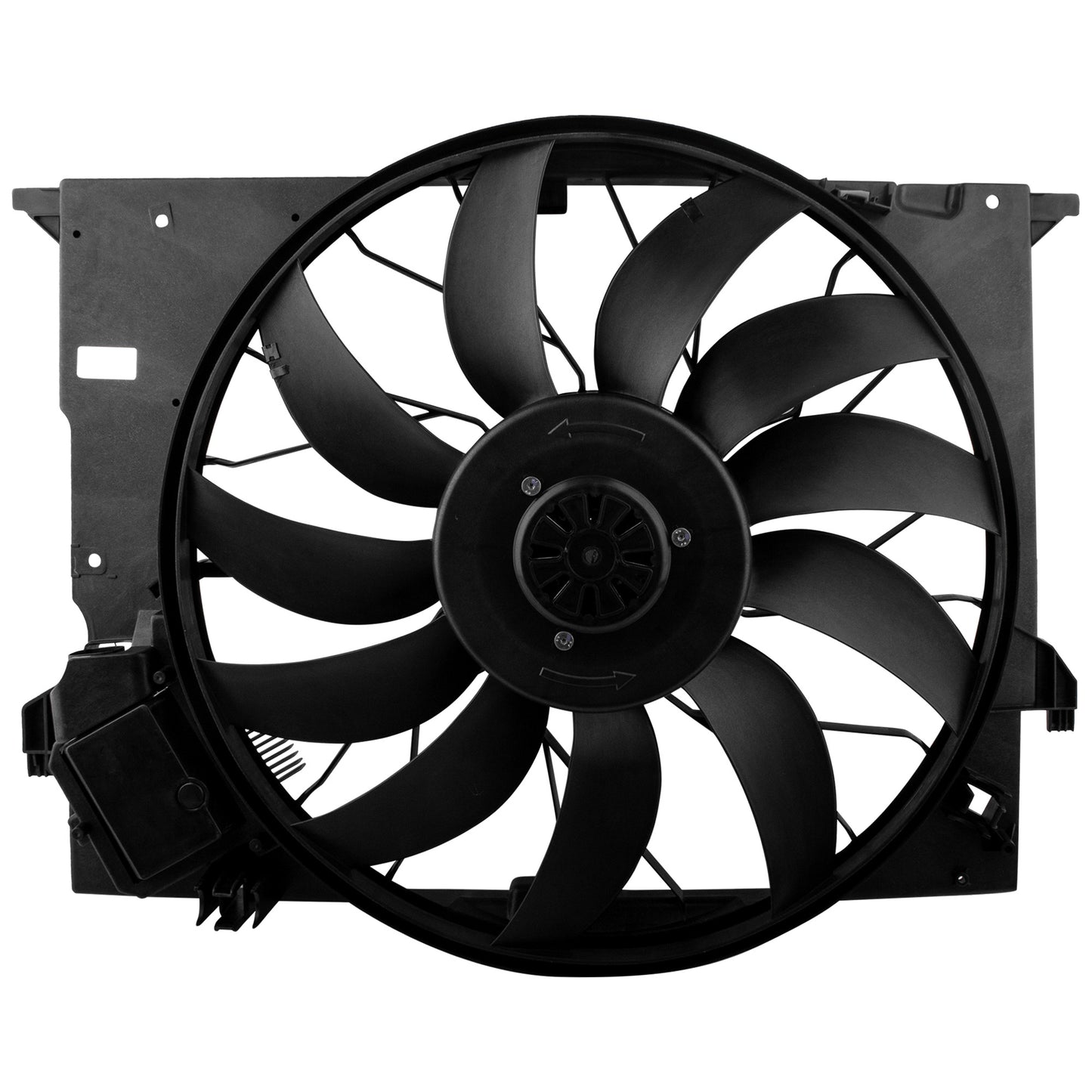 BOXI Engine Radiator Cooling Fan Assembly Compatible with Select Mercedes-Benz Models - E320, E63 — product photo 6
