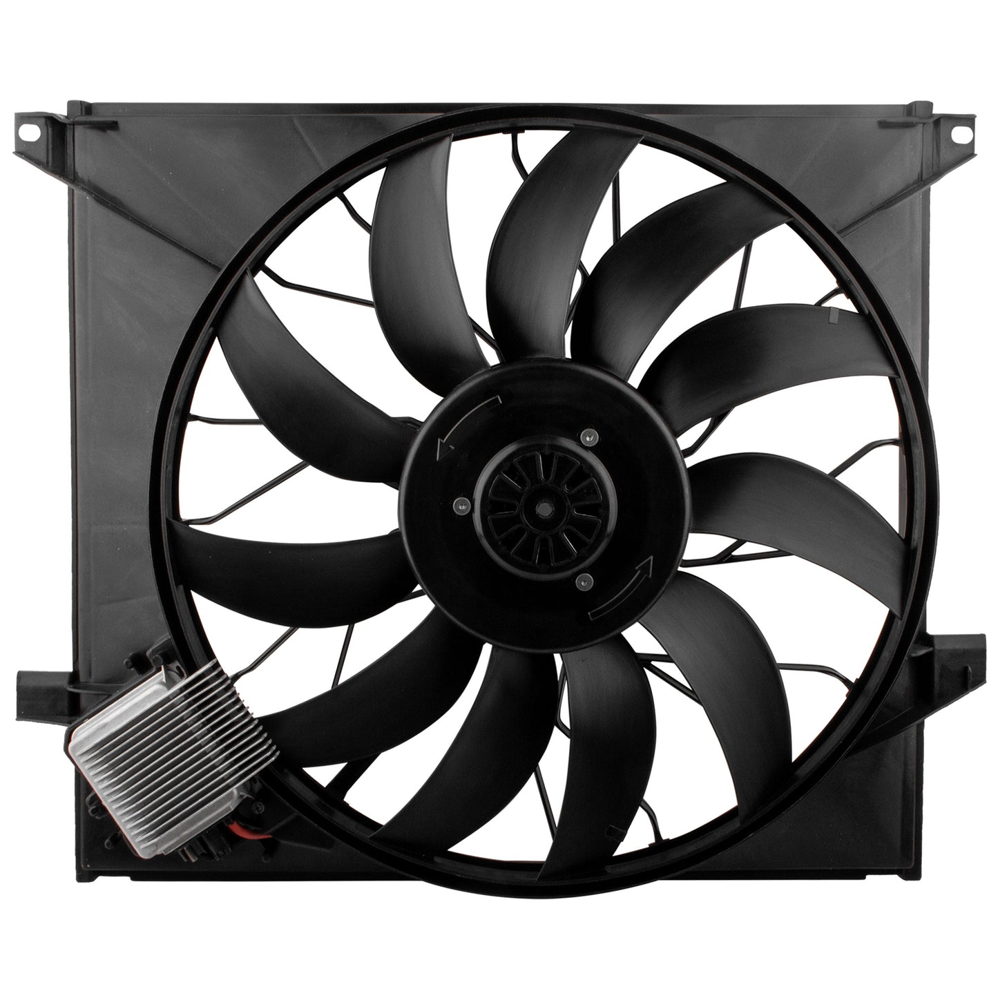 BOXI MB3115118 Radiator Brushless Cooling Fan Assembly Fit for 2000 2001 2002 2003 for Mercedes