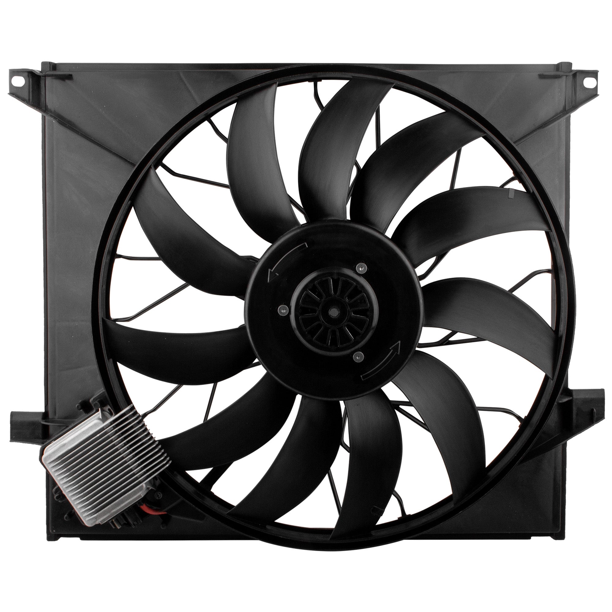 BOXI MB3115118 Radiator Brushless Cooling Fan Assembly Fit for 2000 2001 2002 2003 for Mercedes