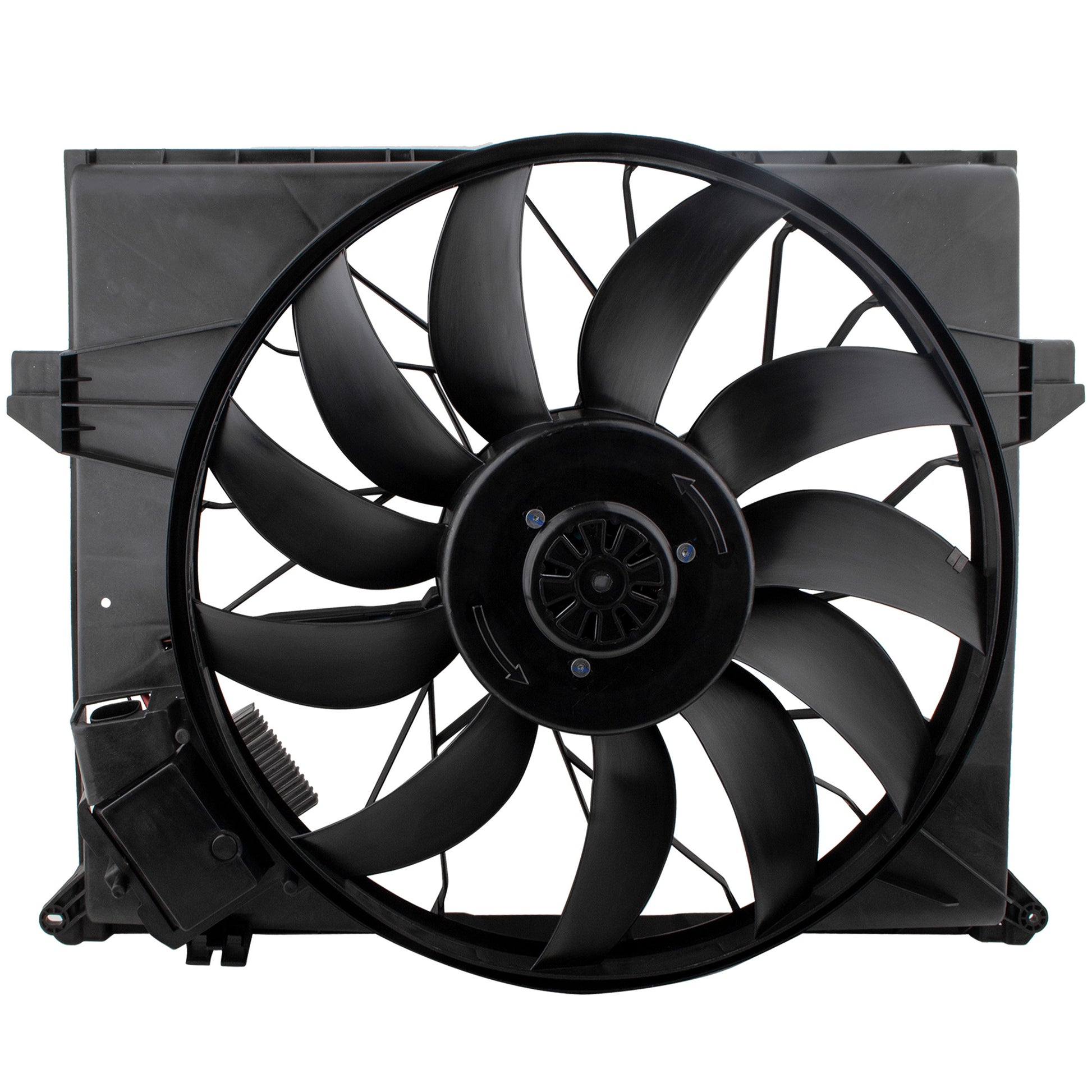 BOXI 1645000093 Radiator Cooling Fan Fits Mercedes-Benz GL320 R320 2007-2009