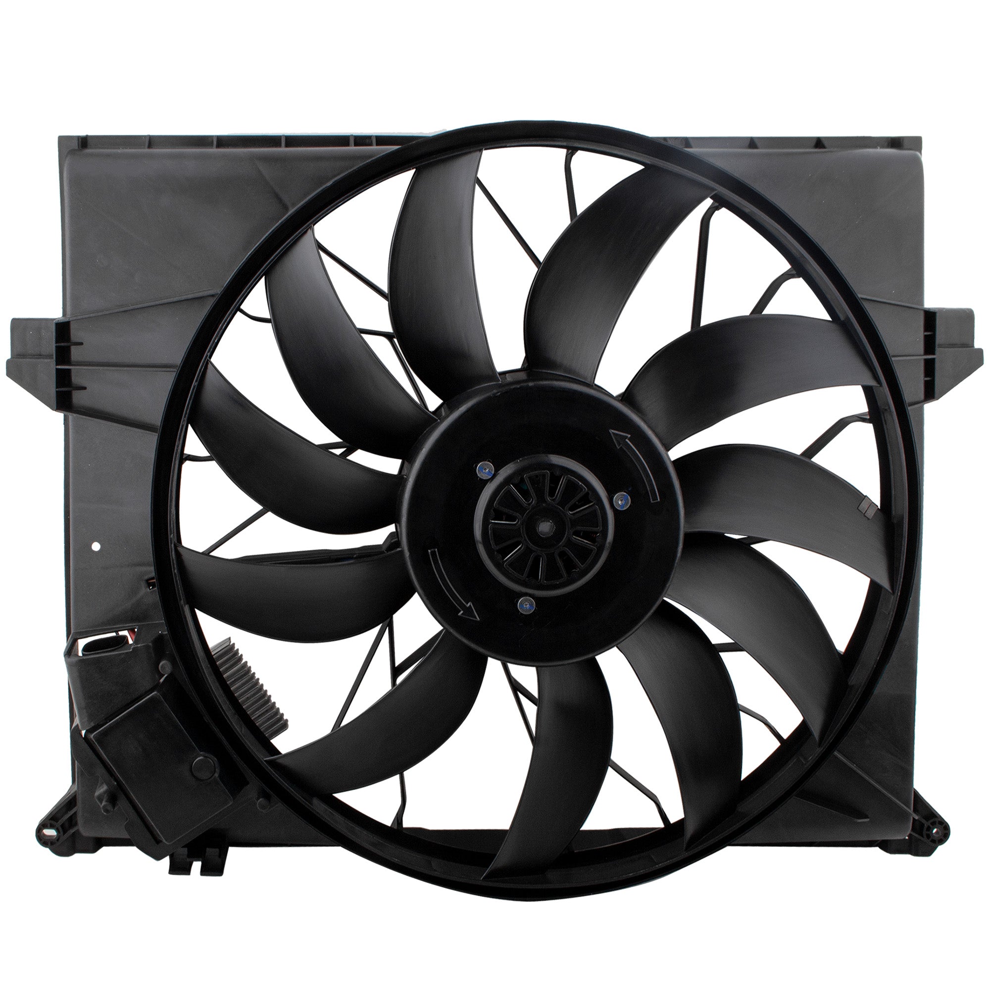 BOXI 1645000093 Radiator Cooling Fan Fits Mercedes-Benz GL320 R320 2007-2009