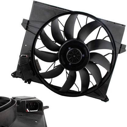 BOXI 1645000093 Radiator Cooling Fan Fits Mercedes-Benz GL320 R320 2007-2009 — product photo 5