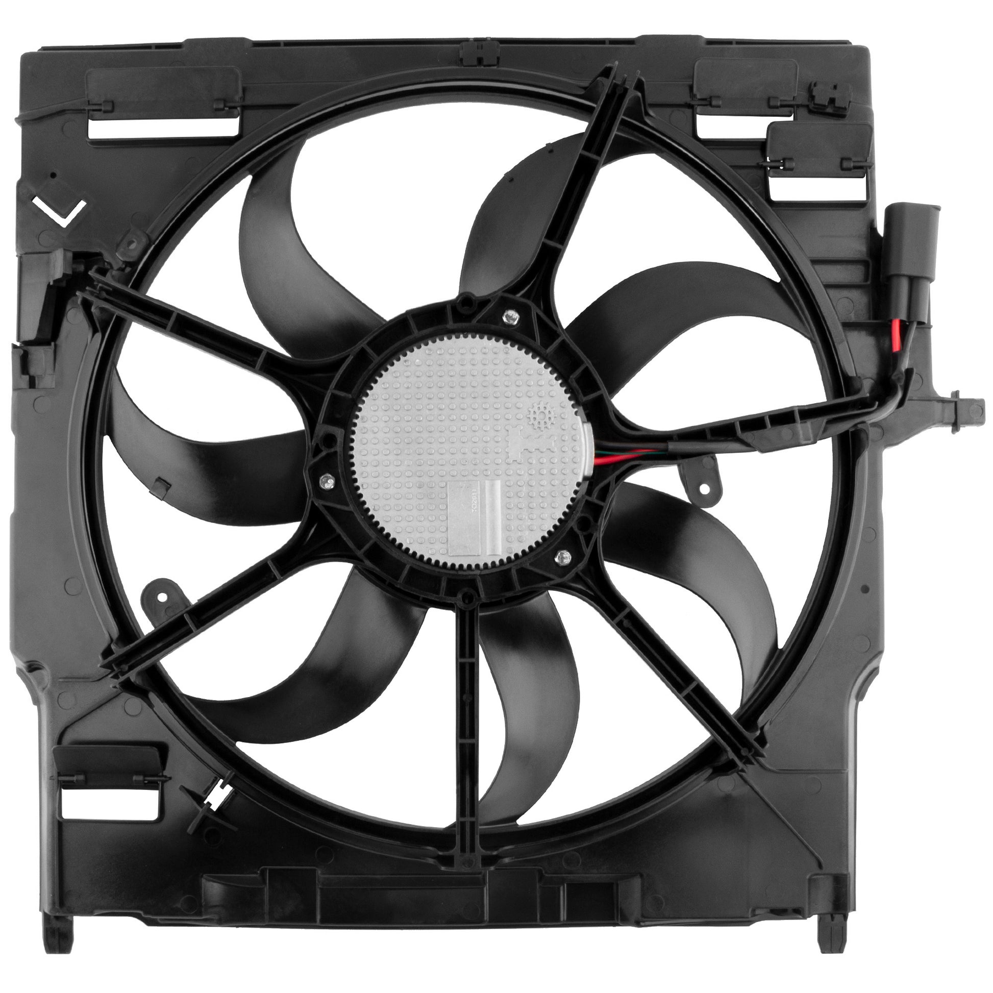 BOXI 17427533558 Engine Radiator Cooling Fan Assembly Fits for BMW E70 X5 2007 2008 2009 2010 — product photo 2