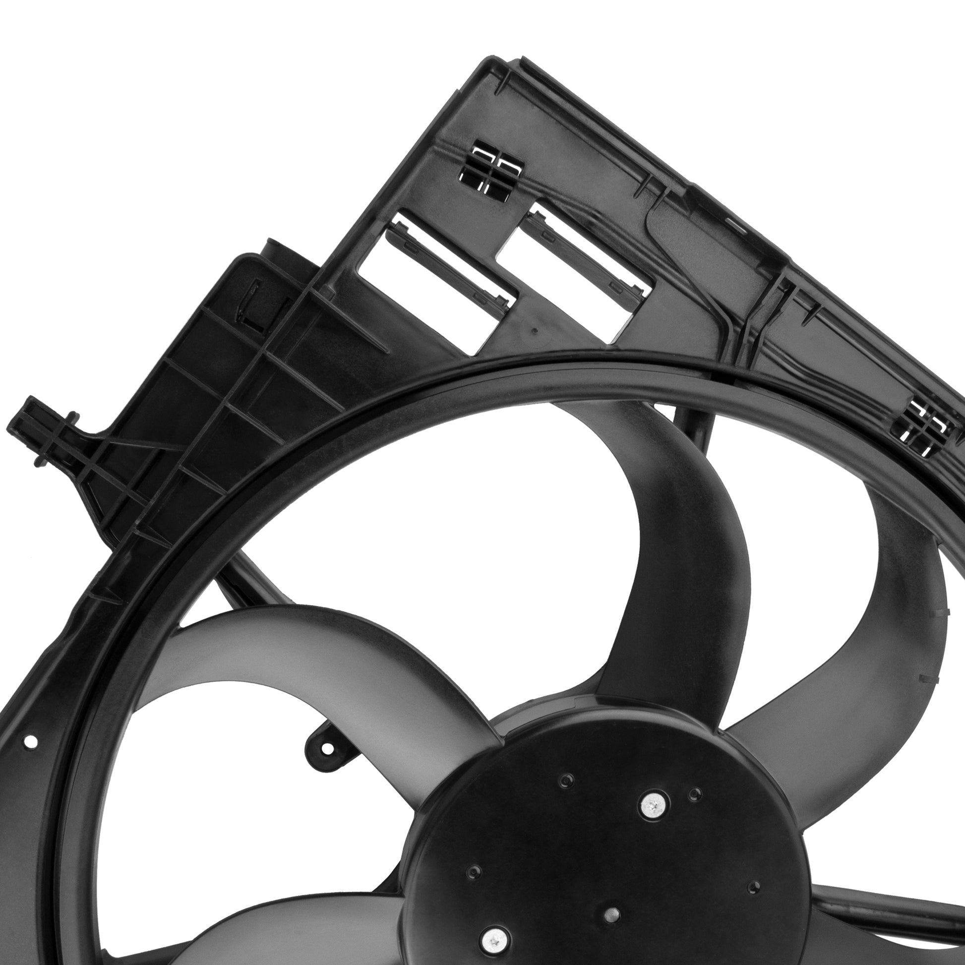 BOXI 17427533558 Engine Radiator Cooling Fan Assembly Fits for BMW E70 X5 2007 2008 2009 2010 — product photo 3