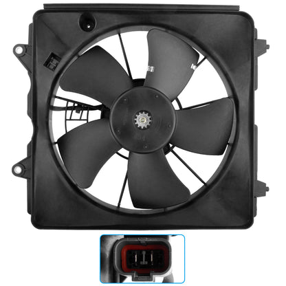 BOXI 620-253 Radiator Cooling Fan Engine Motor Assembly Fit for Honda Civic 1.8L 2006-2011