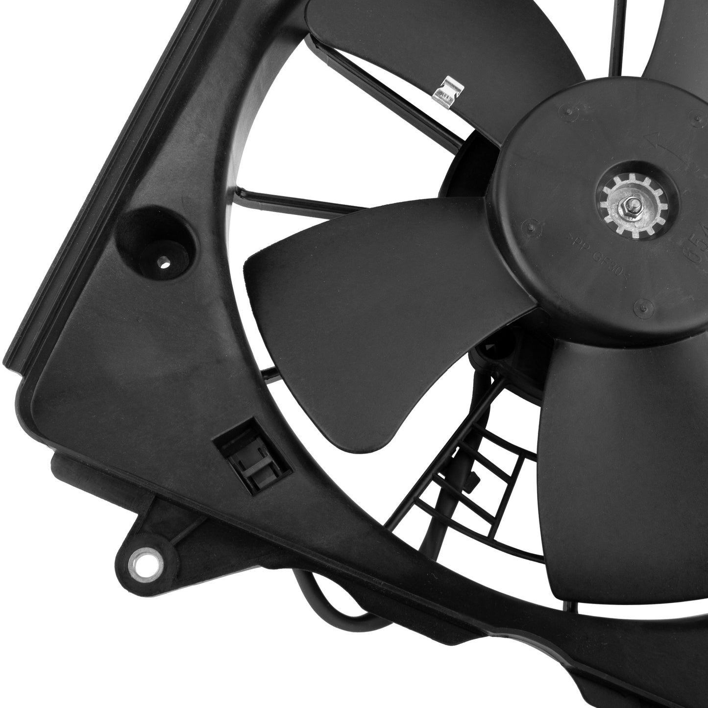 BOXI 620-253 Radiator Cooling Fan Engine Motor Assembly Fit for Honda Civic 1.8L 2006-2011 — product photo 6