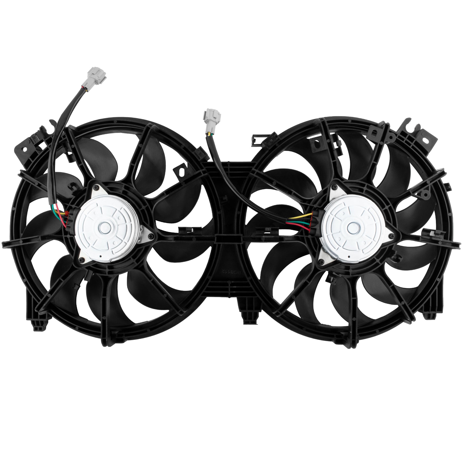 BOXI 620-453 Radiator Condenser Cooling Fan Motor Assembly Fits for Niss-an Altima 2.5L 3.5L — product photo 2