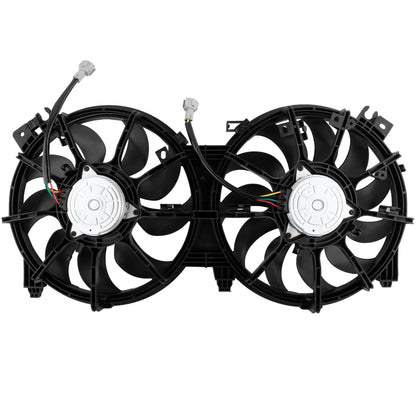BOXI 620-453 Radiator Condenser Cooling Fan Motor Assembly Fits for Niss-an Altima 2.5L 3.5L — product photo 2