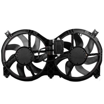 BOXI 623760 Dual Radiator and Condenser Cooling Fan Motor Assembly Fit for 2013-2019 for Niss-an — product photo 2