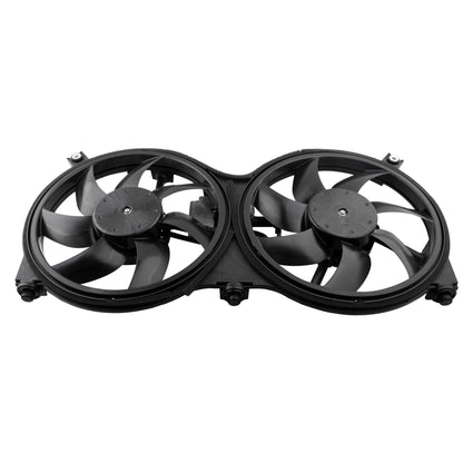 BOXI 623760 Dual Radiator and Condenser Cooling Fan Motor Assembly Fit for 2013-2019 for Niss-an — product photo 4