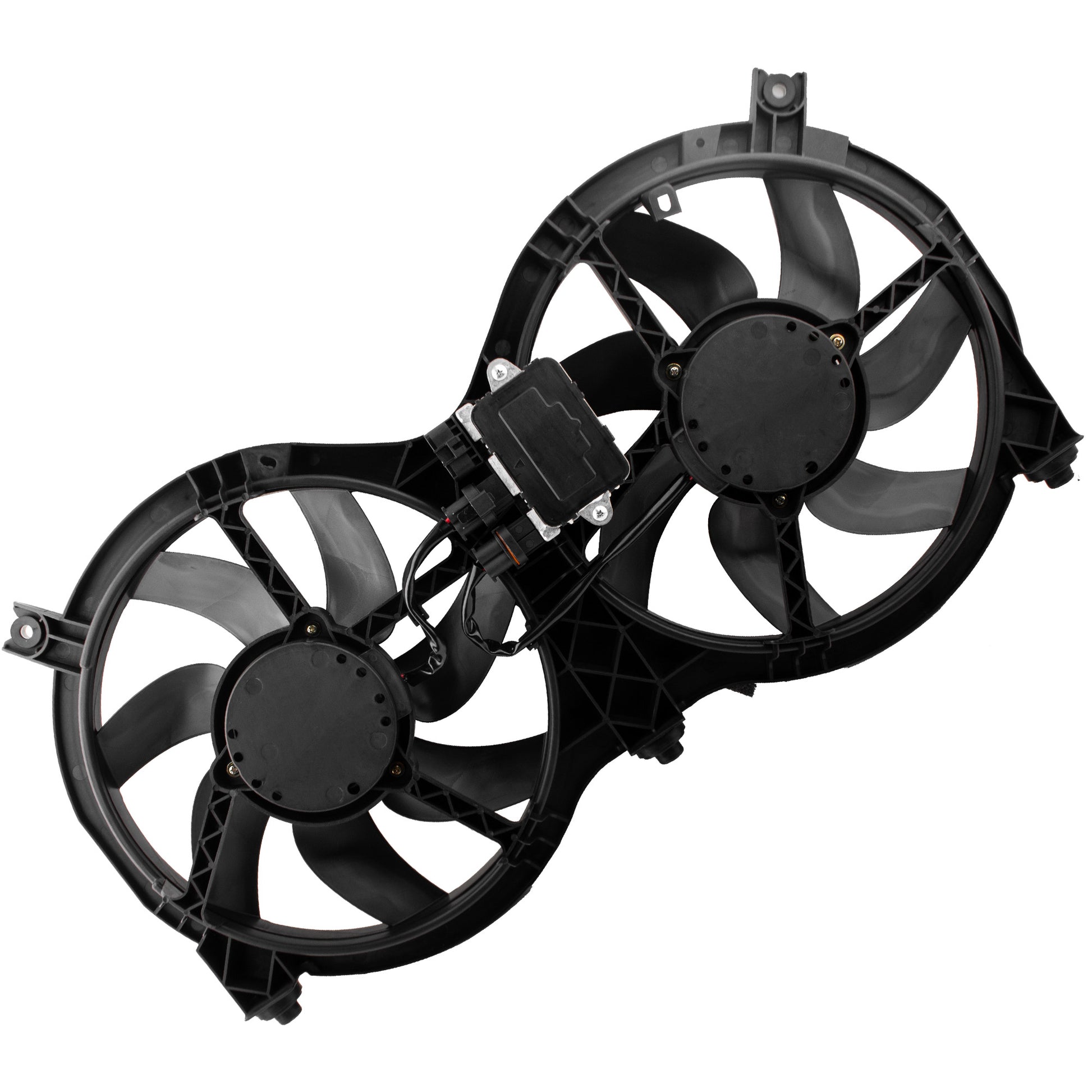 BOXI 623760 Dual Radiator and Condenser Cooling Fan Motor Assembly Fit for 2013-2019 for Niss-an — product photo 6