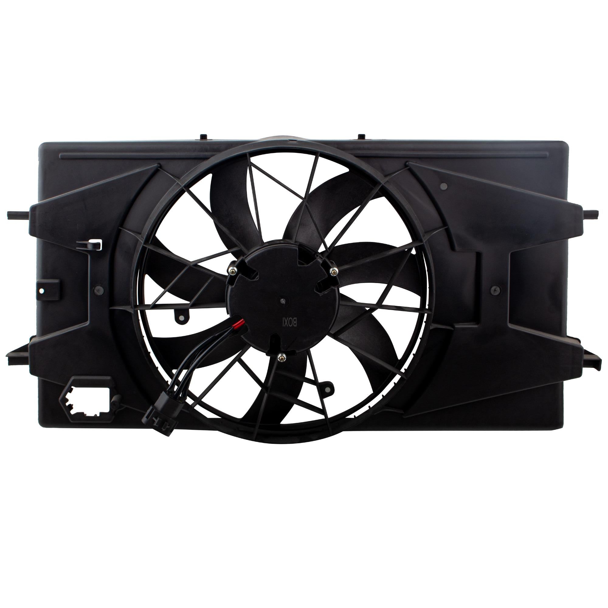 BOXI 620-635 Radiator Condenser Cooling Fan Motor Assembly Fit for 2005 2006 2007 2008 2009 2010