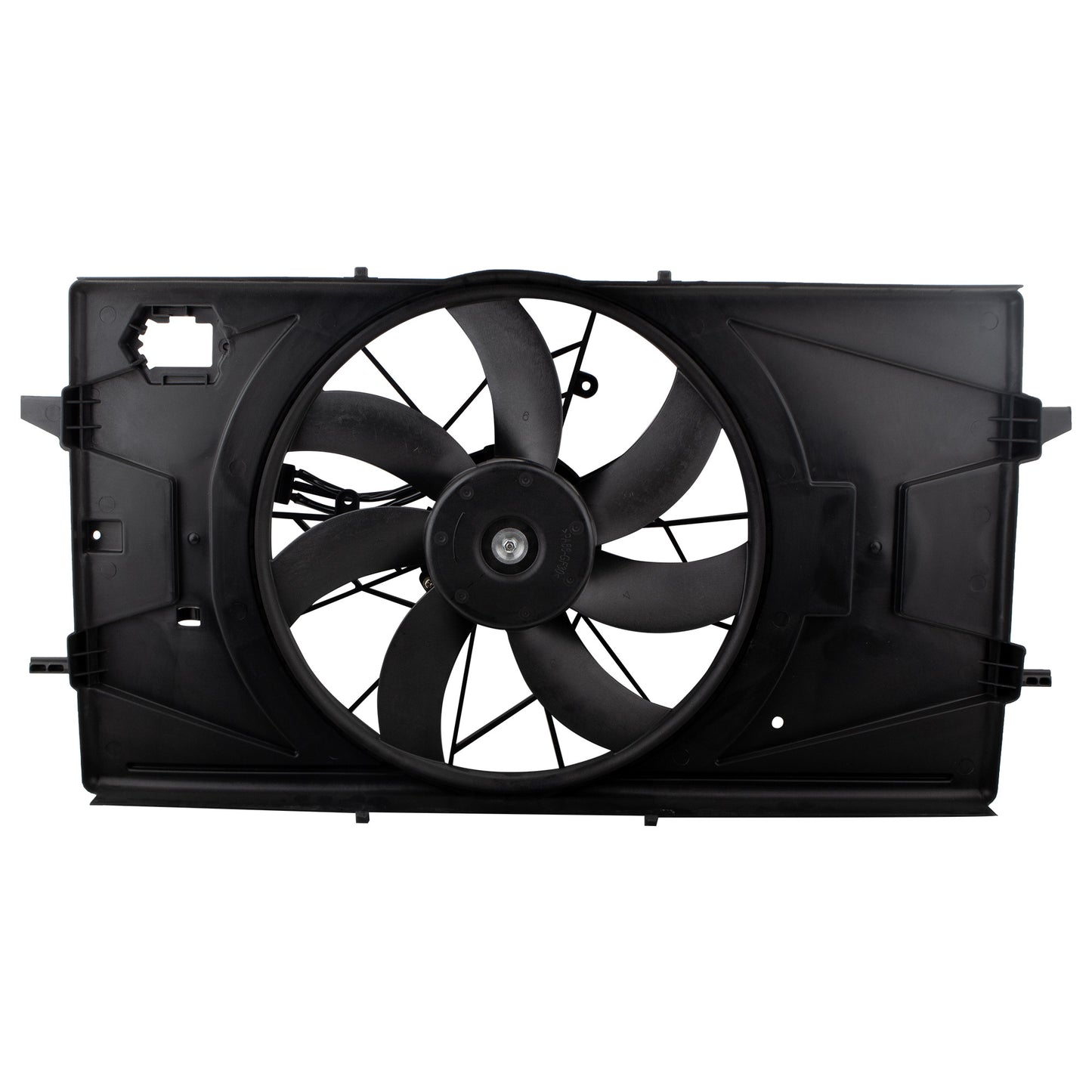 BOXI 620-635 Radiator Condenser Cooling Fan Motor Assembly Fit for 2005 2006 2007 2008 2009 2010 — product photo 2