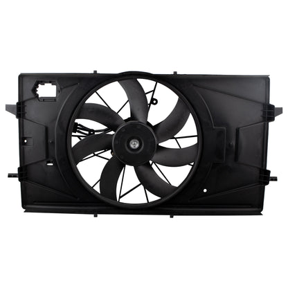 BOXI 620-635 Radiator Condenser Cooling Fan Motor Assembly Fit for 2005 2006 2007 2008 2009 2010 — product photo 2