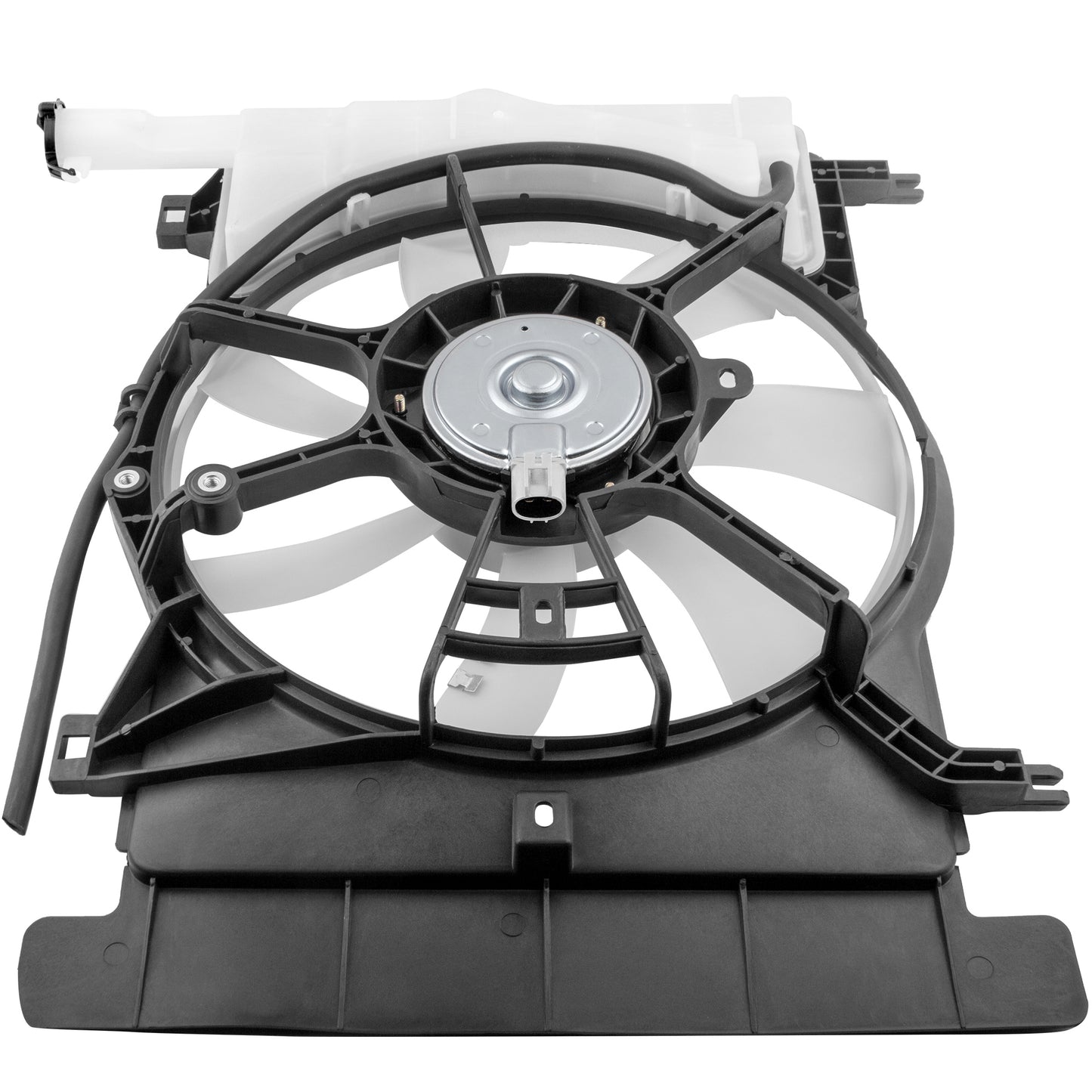 BOXI Radiator Condenser Cooling Fan Assembly Fits for Toyota Yaris 2007 2008 2009 2010 2011 2012 — product photo 6