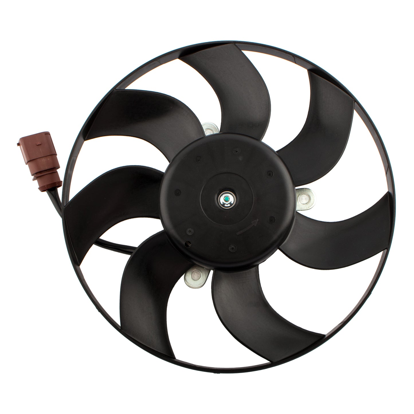 BOXI 1K0959455DG Right Passenger Side Radiator Cooling Fan Fits for AUD-i A3 S3 VW Beetl-e BOR-a