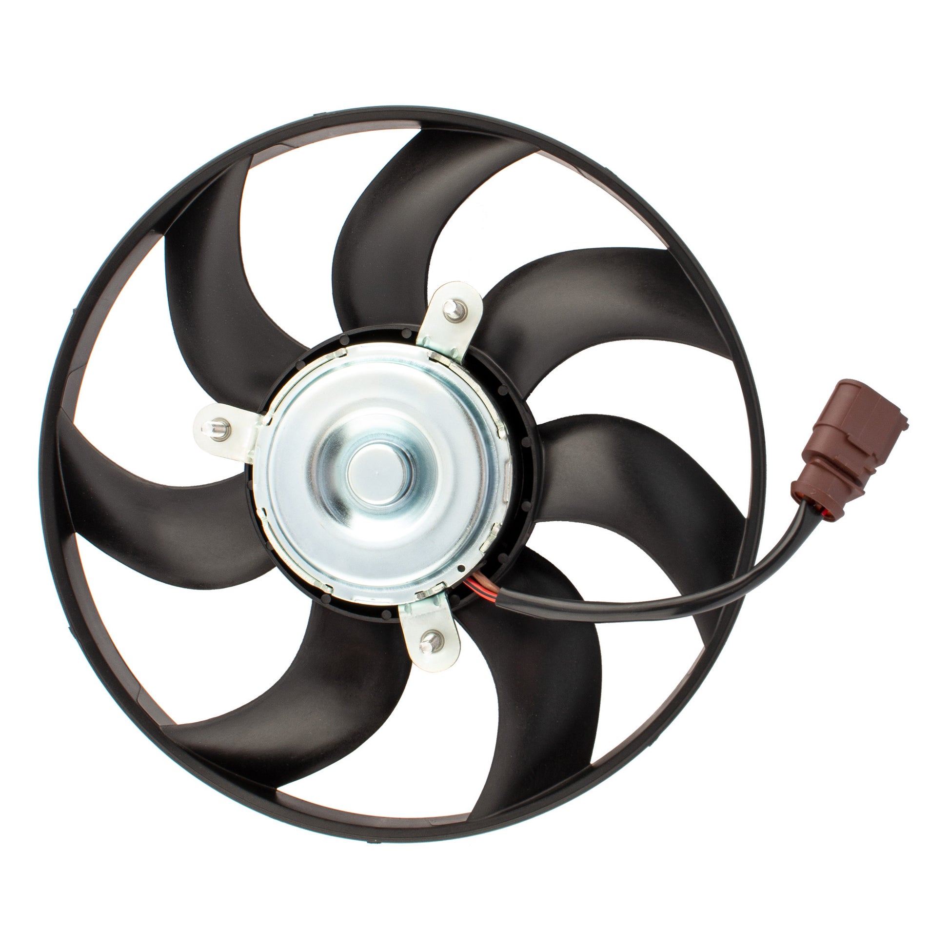 BOXI 1K0959455DG Right Passenger Side Radiator Cooling Fan Fits for AUD-i A3 S3 VW Beetl-e BOR-a — product photo 2