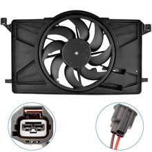 BOXI BV6Z-8C607-K 622800 Radiator Cooling Fan Assembly Without Control Module Fit for Ford Focus