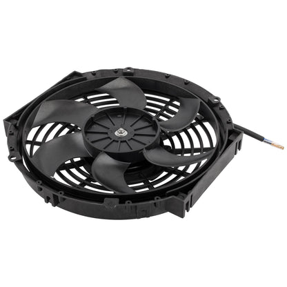 BOXI 10" Universal Electric Radiator Cooling Slim Fan 12V with Mounting Kit — product photo 3