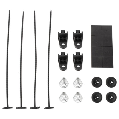 BOXI 10" Universal Electric Radiator Cooling Slim Fan 12V with Mounting Kit — product photo 7
