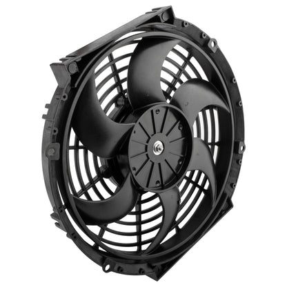 BOXI 10" Universal Electric Radiator Cooling Slim Fan 12V with Mounting Kit — product photo 4
