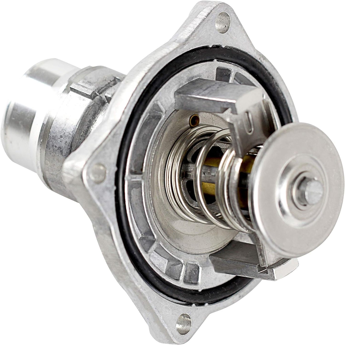 BOXI Thermostat Housing Kit Assembly with Sensor Gasket Fit for Mercedes Benz C230 C280 C300 C350